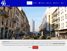 Tablet Screenshot of hotelparadisomilan.com